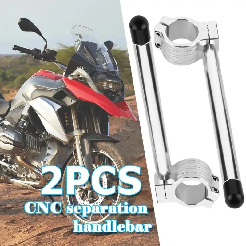 

A Pair Of Motorcycle Racing Car Street Car Fittings Refitted Cnc Separator Handle 48mm Cnc Aluminium Alloy Motorcycle Handle