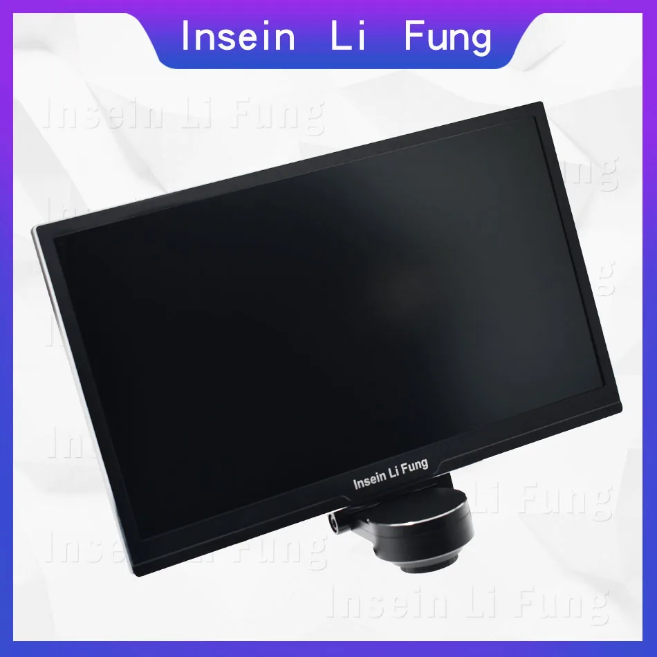 Full HD 1080P 11.6" IPS Integrated Display Camera HDMI 2D 3D Video Inspection Microscope with Measurement Magnifier USB Storage