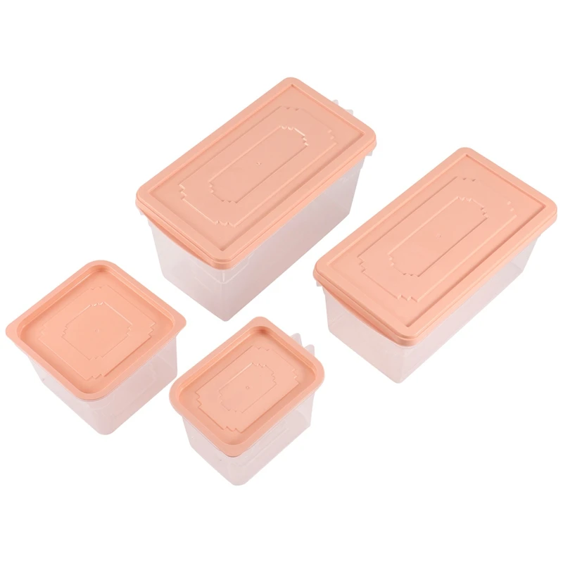 

Бытовая кухонная коробка для хранения фруктов, овощей, яиц, холодильника, прозрачная герметичная коробка для хранения свежести