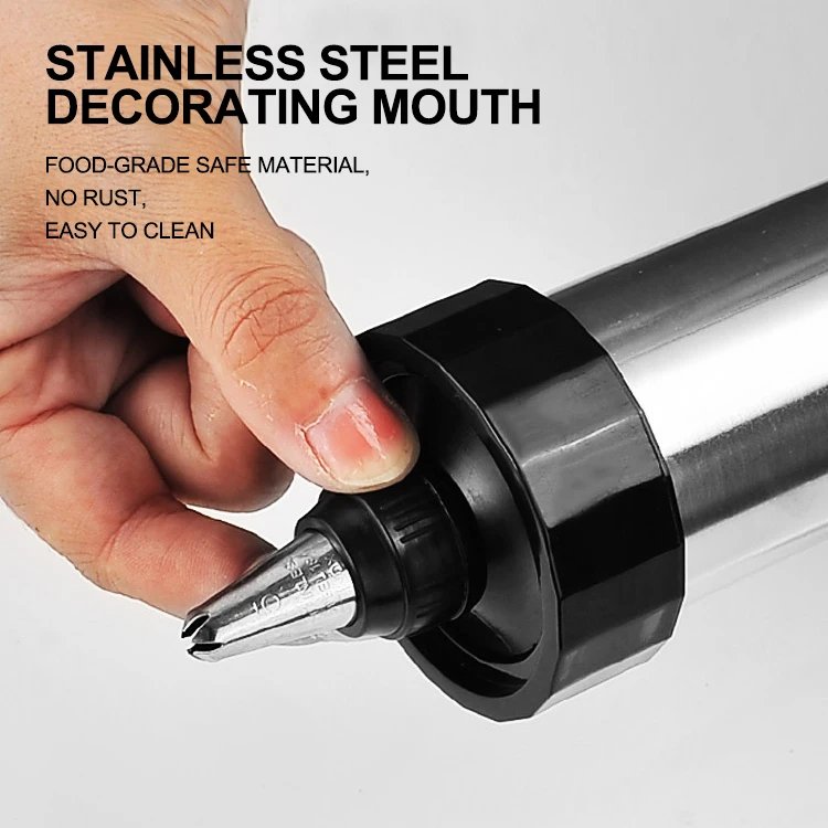 Кондитерские форсунки для печенья пластиковый пистолет крема из нержавеющей