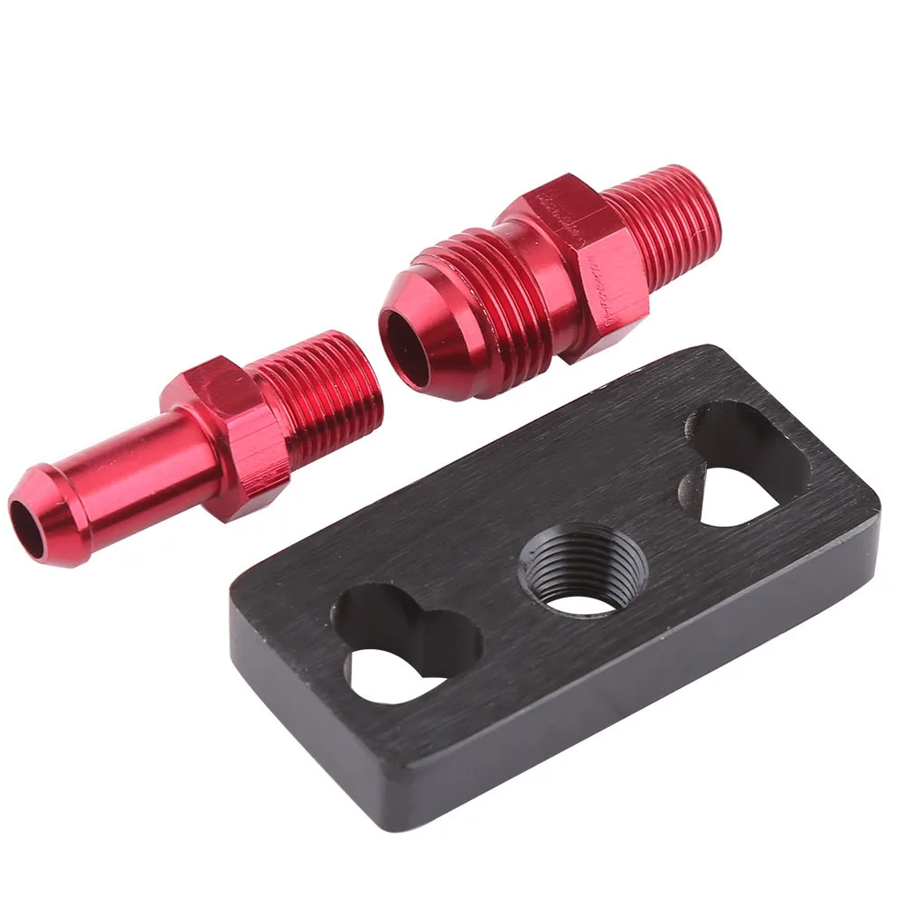 

1/8 NPT Fuel Rail Pressure Regulator Adapter for Honda with Fittings