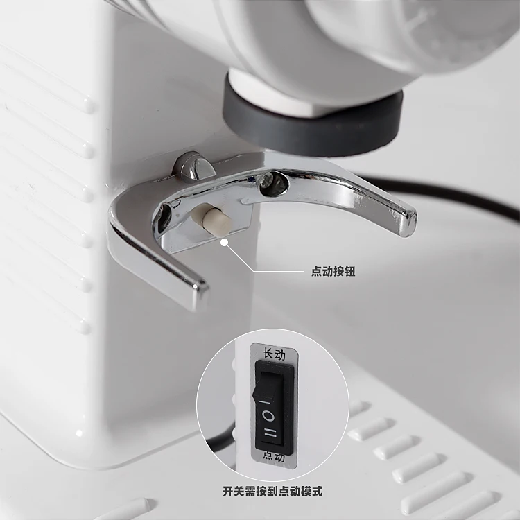 Ghost Tooth Electric Grinder Small Fuji Grinding Coffee Beans Automatic Commercial Italian Lock and Load Spray | Дом и сад
