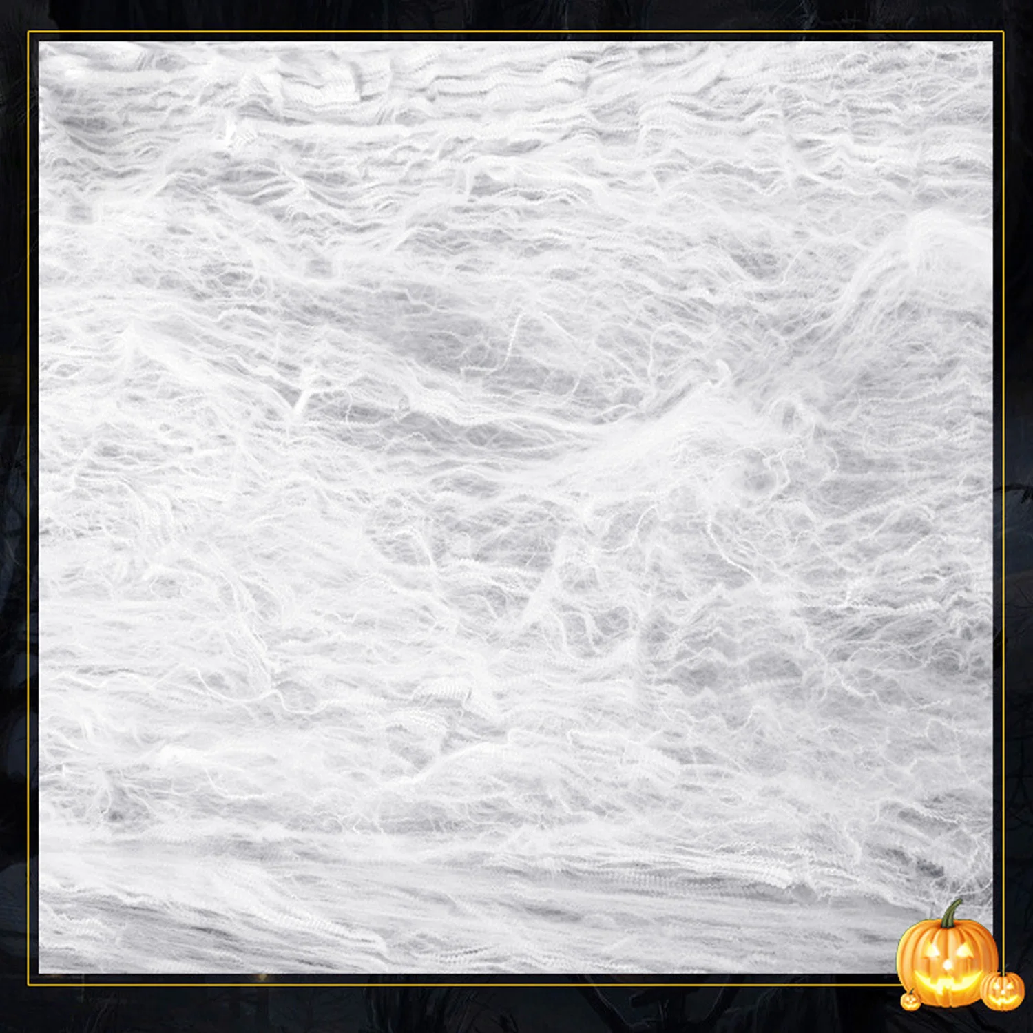 Паутина светящаяся в темноте 100 г белая паутина | Дом и сад