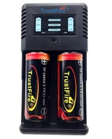 trustfire tr 019 intelligent fast li ion battery charger 2 slots2trustfire protected 26650 5000mah 3 7v rechargeable batteries