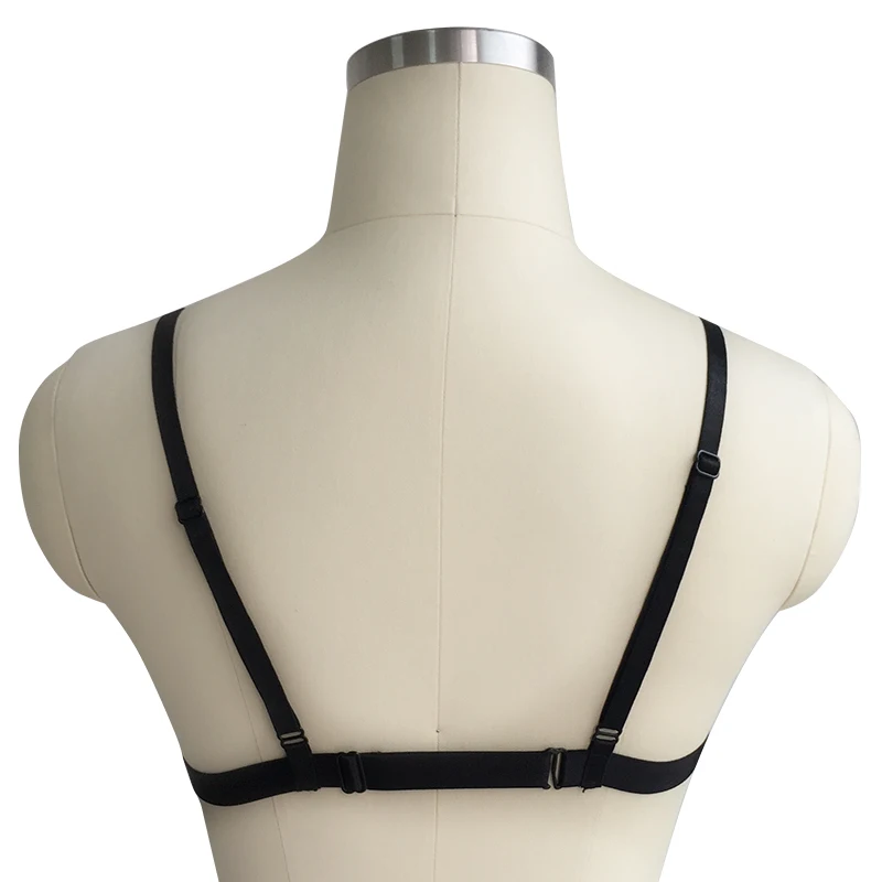 

Gothic mesh underwear high quality fashion sexy transparent suspenders body harness black seductive festive clothing