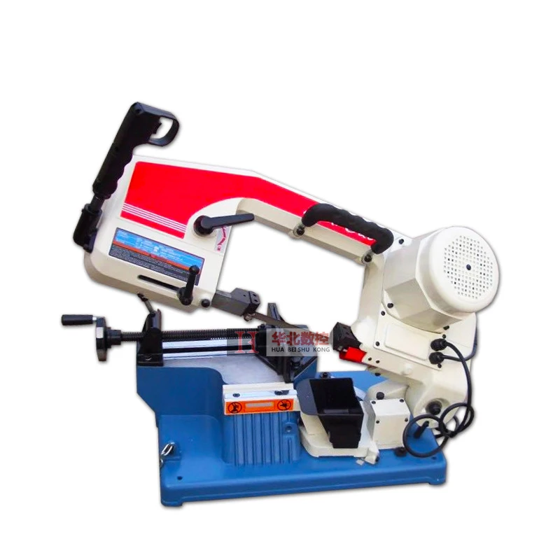 

HX-100 Woodworking Band Saw Machine Multi-function Metal Cutting Desktop Electric Saw Household Small Corner Oblique Angle Saw