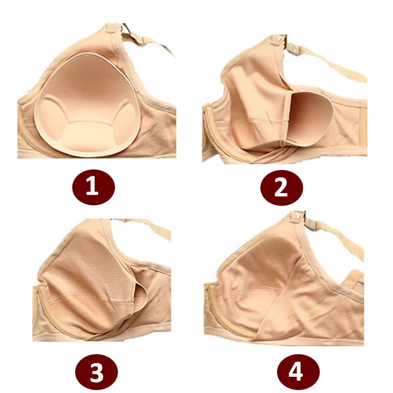 1 пара фальшивые реалистичные губчатые формы для груди поддельные купальники