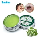 Оригинальная тайская травяной крем с охлаждением полыни, 30 г, против укусов комаров, головокружения, облегчения головной боли