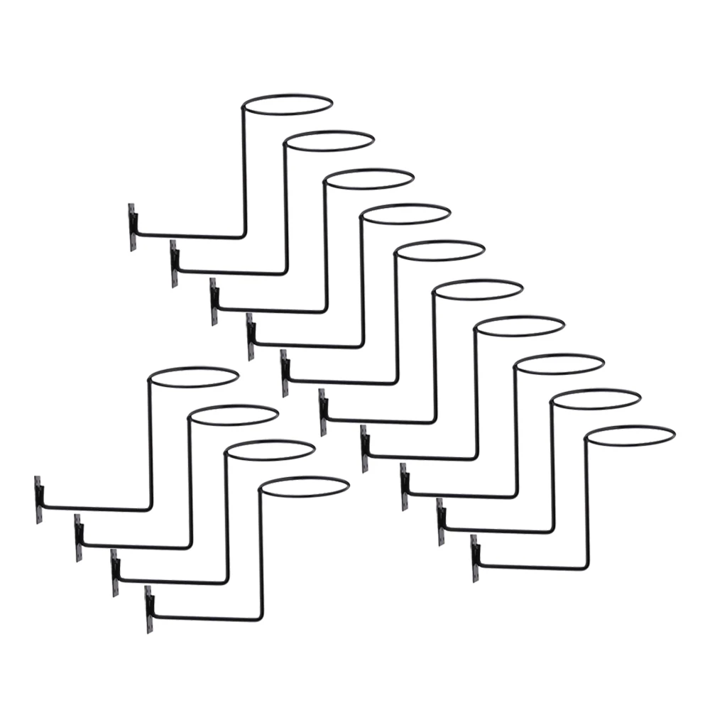 14pcs Aluminum Helmet Rack Wall Display Storage Holder Motorcycle Motorbike | Автомобили и мотоциклы