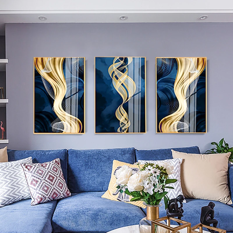 Триад для гостиной рисование картина значительно современное и сдержанное