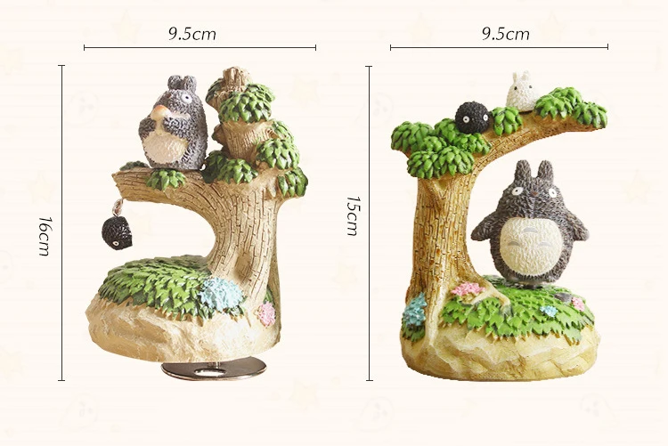 Мой сосед Тоторо музыкальная шкатулка замок в небе вращающийся музыкальный