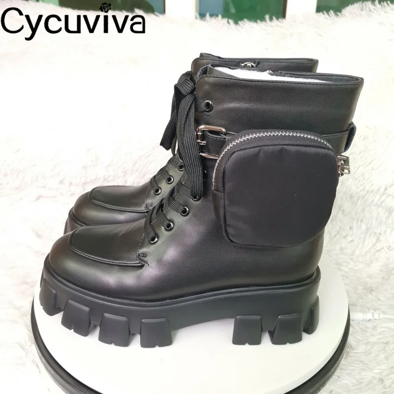 Удобные ботильоны на платформе женские дизайнерские ботинки челси из