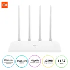 Роутер Xiaomi Mi WiFi 4A Gigabit edition 2,4 ГГц + 5 ГГц Wi-Fi 16 Мб ROM + 128 Мб DDR3 с высоким коэффициентом усиления 4 антенны Mihome управление приложением IPv6