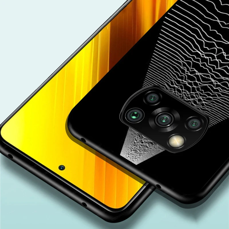 

Black TPU Soft Silicone Cover Art Band Division for Xiaomi Mi Note 10T 10 Ultra 9T 9 8 Pro Lite SE 5G Phone Case