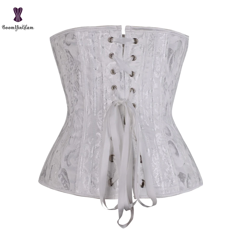 Корсет для коррекции талии размера плюс корсет груди 26 стальных косточек длинный
