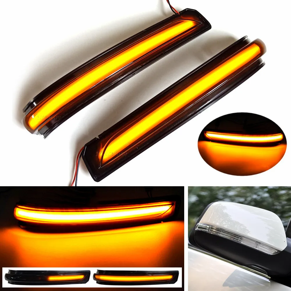 

2Pcs Flowing Turn Signal Side Rear Mirror Indicator Light Blinker Sequential Lamp For Mercedes Benz A B Class W169 W245 08-12