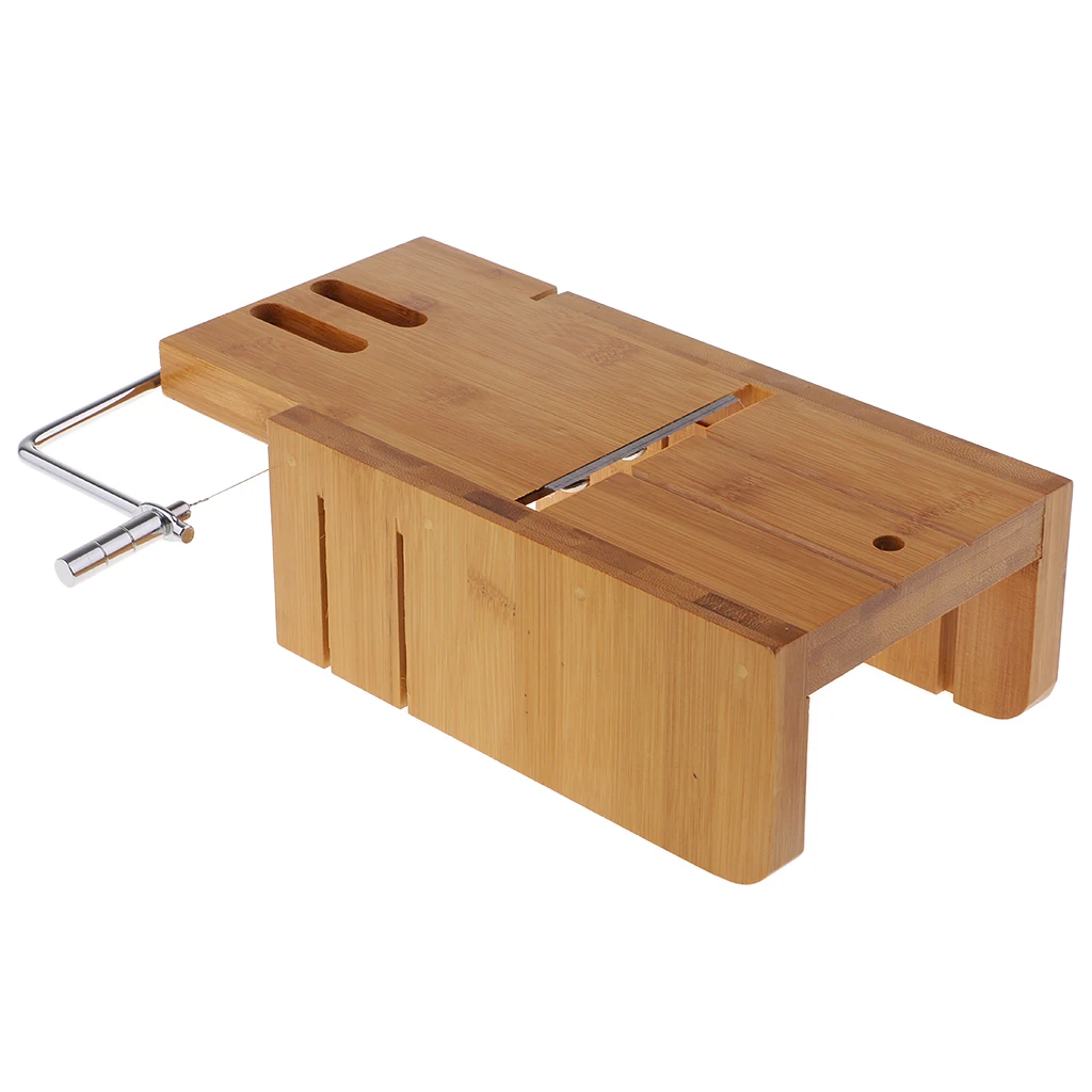 Многофункциональный практичный Регулируемый бамбуковый нож для мыла