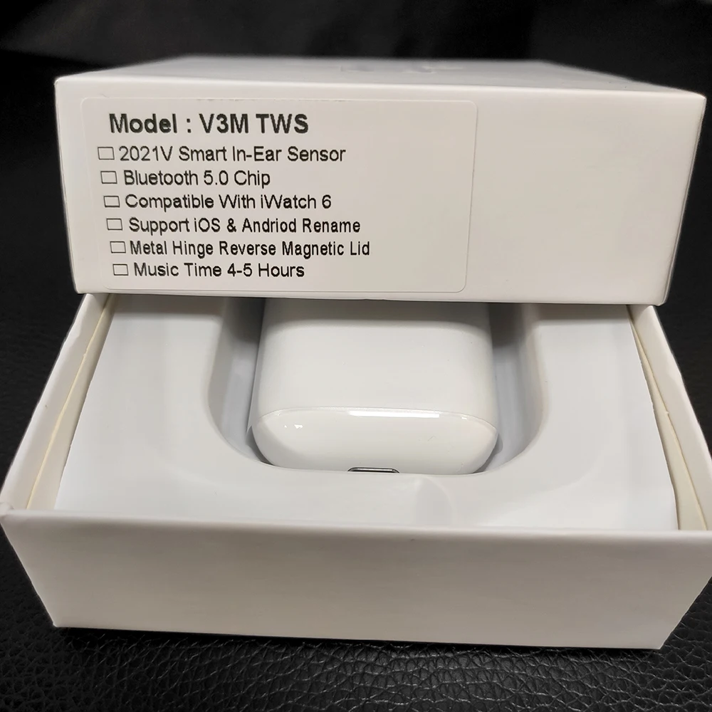 

V3M TWS Wireless Earphone Rename Bluetooth Earbuds i99999 plus Android PK i9000 pro I90000 Max ear phones