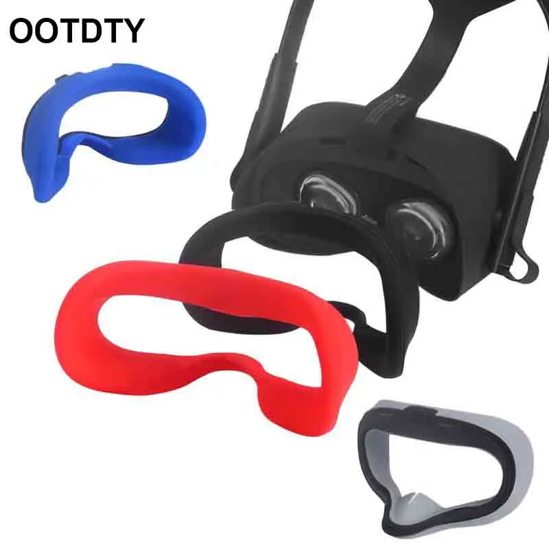 Мягкий силиконовый чехол-маска для глаз против пота для Oculus Quest VR Glasses