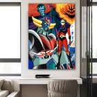 HD Аниме НЛО робот грендар Картина на холсте домашний бар плакат настенный художественный плакат кофейный сад офис Домашний декор комнатный Декор