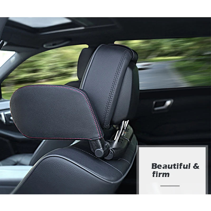 Подушка для шеи из пены с эффектом памяти подушка автомобиля/Кожаная круглое
