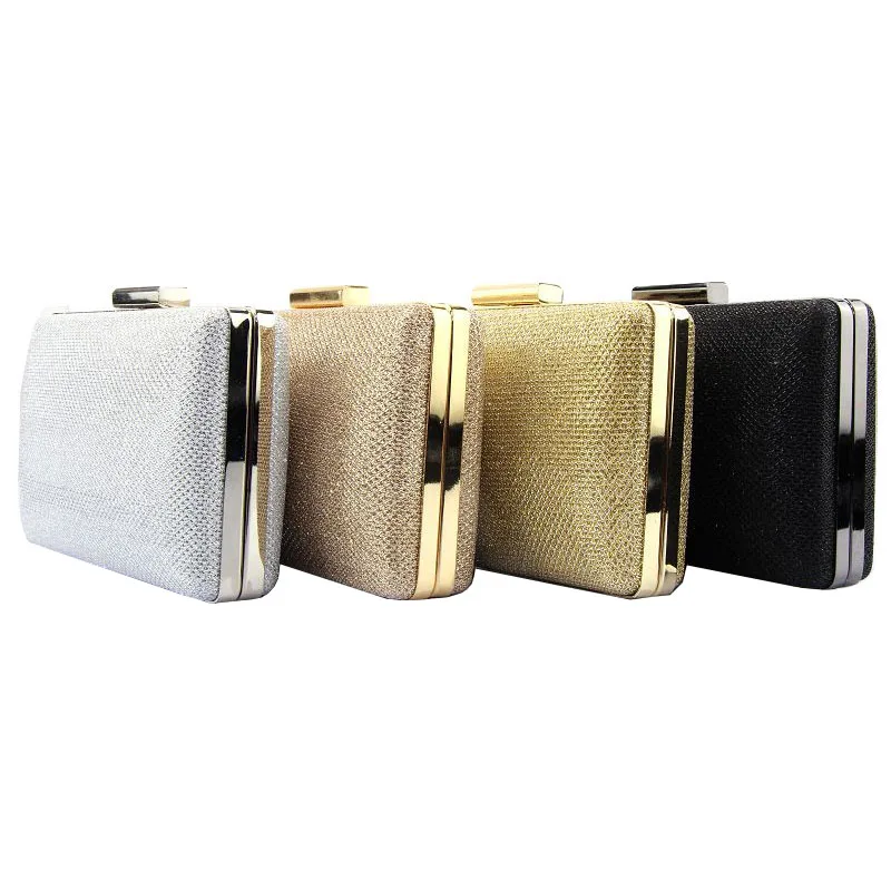 

New Year Gift Gold Evening Clutch Bags Wedding Purse Party Luxury Designer Dress Shiny Women's Handbag Mini Bag Money Business
