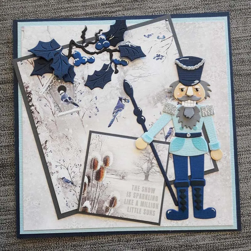 Металлические Вырубные штампы форма для вырезания солдатиков украшение