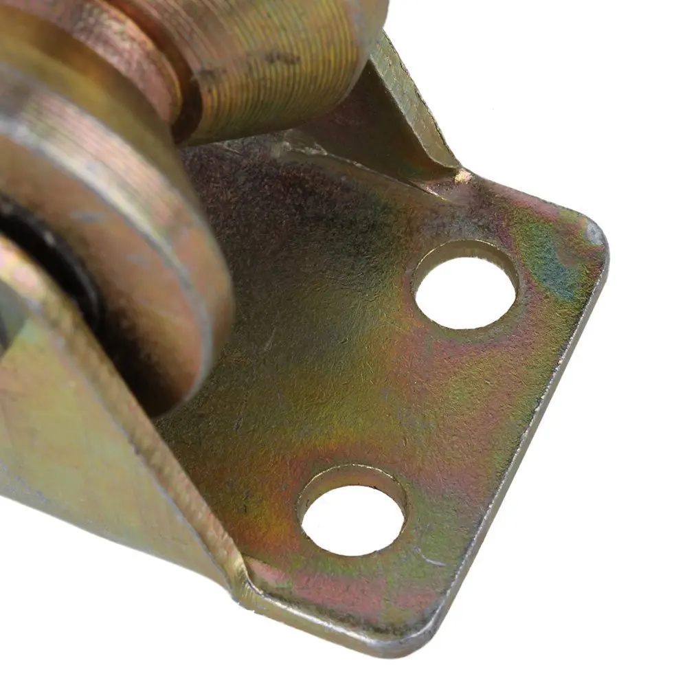 1 2 дюймов 45 # сталь V Sahpe жесткая шина для промышленных тележек 200 кг|steel sheave|wheels