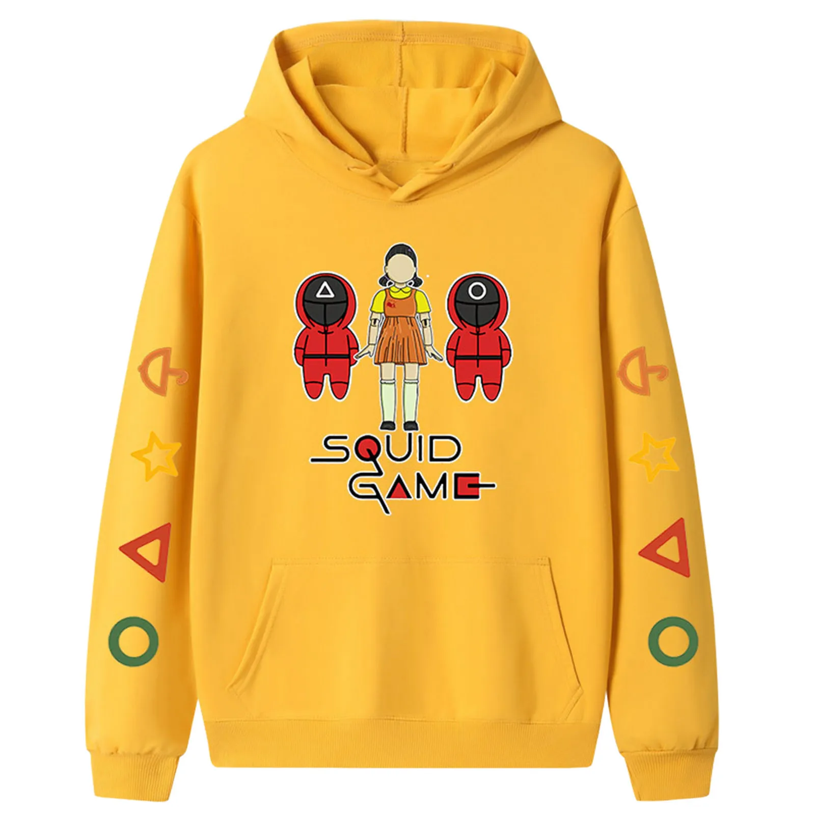 

Squid game, mysterious box, challenger game, squid game.