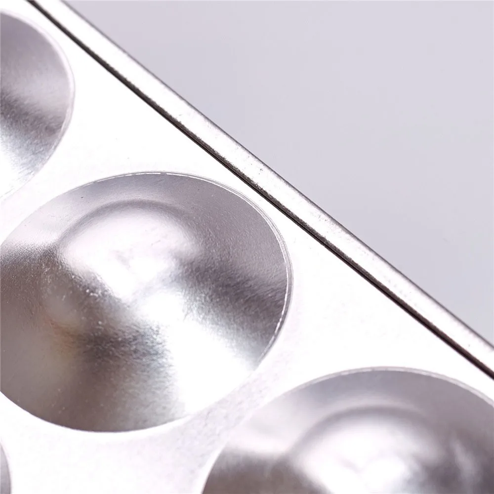 Цветная палитра из алюминия для дизайна ногтей лак пластинка смешивания основы