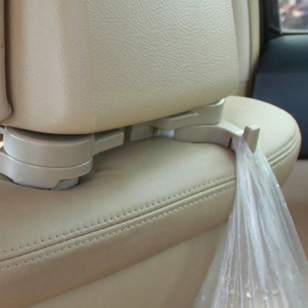 

Universal Car Back Hidden Hooks Multi-functional Automobiles Hanger Headrest Mount Bag Auto Hooks Rack Storage Holder N2b8