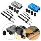 Набор направляющих для сверления, 14 шт.компл., для деревообработки, с косым отверстием 15 градусов