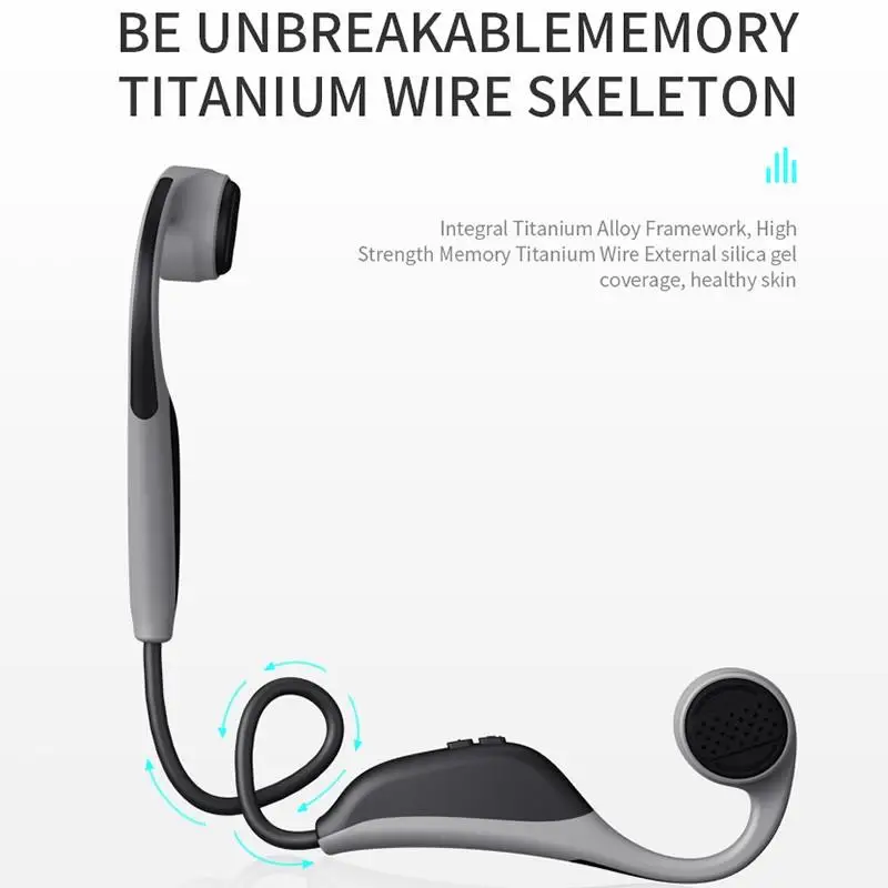 Наушники V9 с костной звукопроводимостью водонепроницаемые гибкие