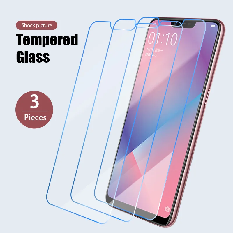 

Защитное стекло HD для OPPO A12 A12e A31, твердое прозрачное стекло для OPPO A3 A5 A7 A7X A8 A9 A9X 9H, 1/2/3 шт.