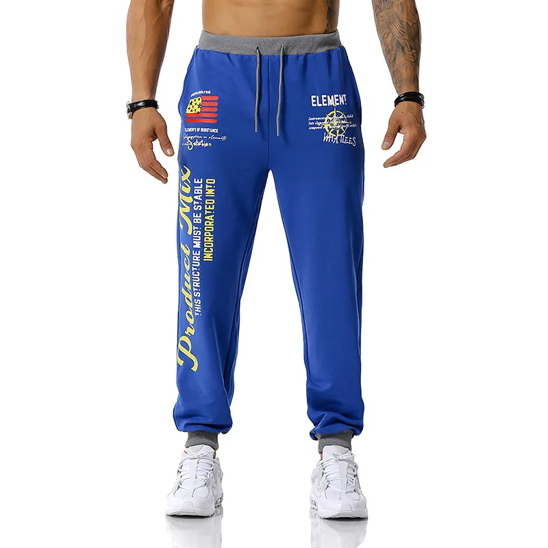 

Новинка 2021, Мужские штаны для бега с принтом флага, уличная одежда, уличные спортивные брюки, брюки для фитнеса, тренировочные спортивные шт...