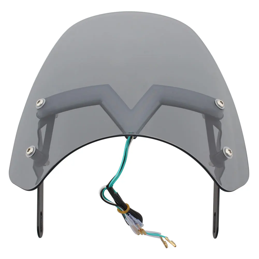 Отражатель ветра спортивный компактный в стиле ретро 5 7 дюймов для Harley XL Softail Bobber