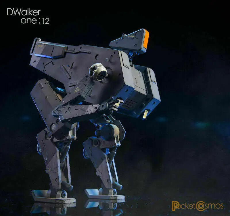 

1/12 DWalker War Doublefeet Mech Amor Phantom Model Collection