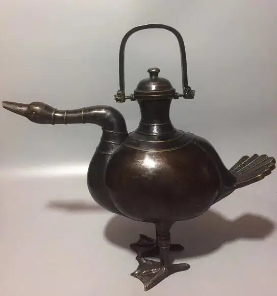 

Китайская медная резная Статуэтка из чистой меди