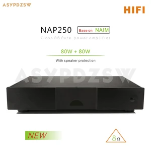 Усилитель мощности HIFI NAP250 на базе UK NAIM с защитой SPK 80 Вт + 80 Вт 8 Ом