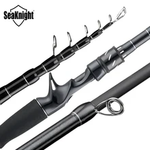 SeaKnight Sange II M MH мощность удочка рыбалка 2.4 м 2.1 м спиннинг удилище удочка карбон кастинговый / спиннинг рыбалка Travel Rod 7-25g 8-18LB 6 секции удочки для рыбалки рыбаловные снасти карп рыбалка