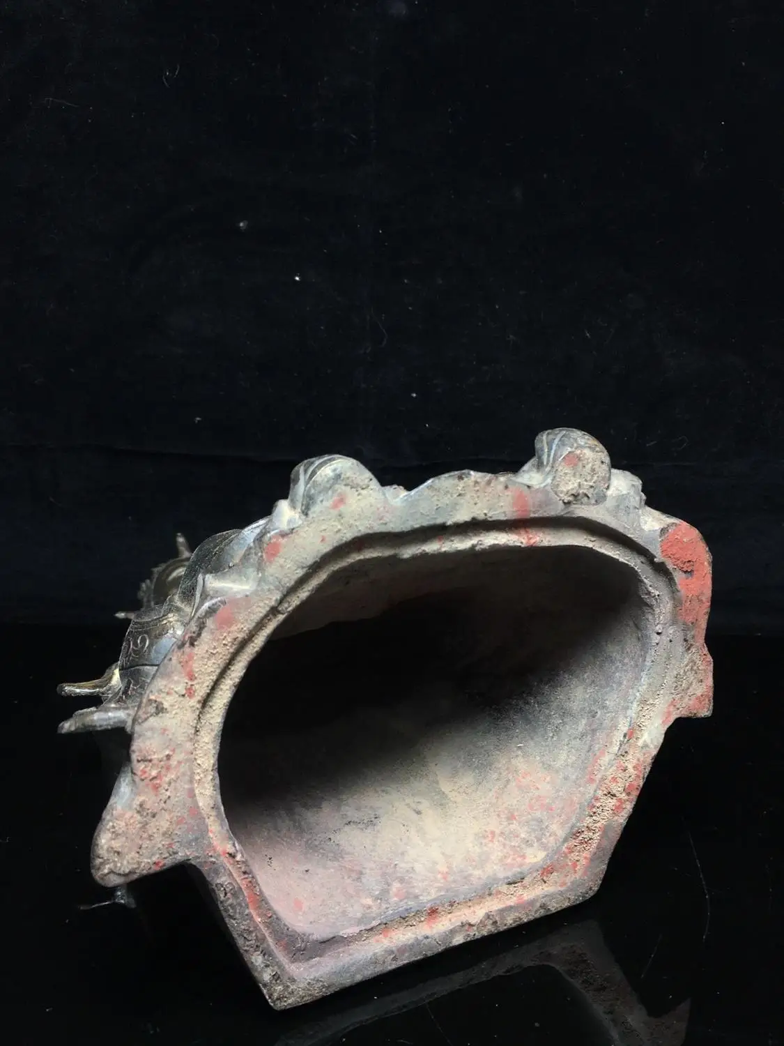 

Home Decor 11" Tibet Buddhism Temple Old Bronze Cinnabars Queen Mother Buddha Statue Queen West Statue Enshrine the Buddha