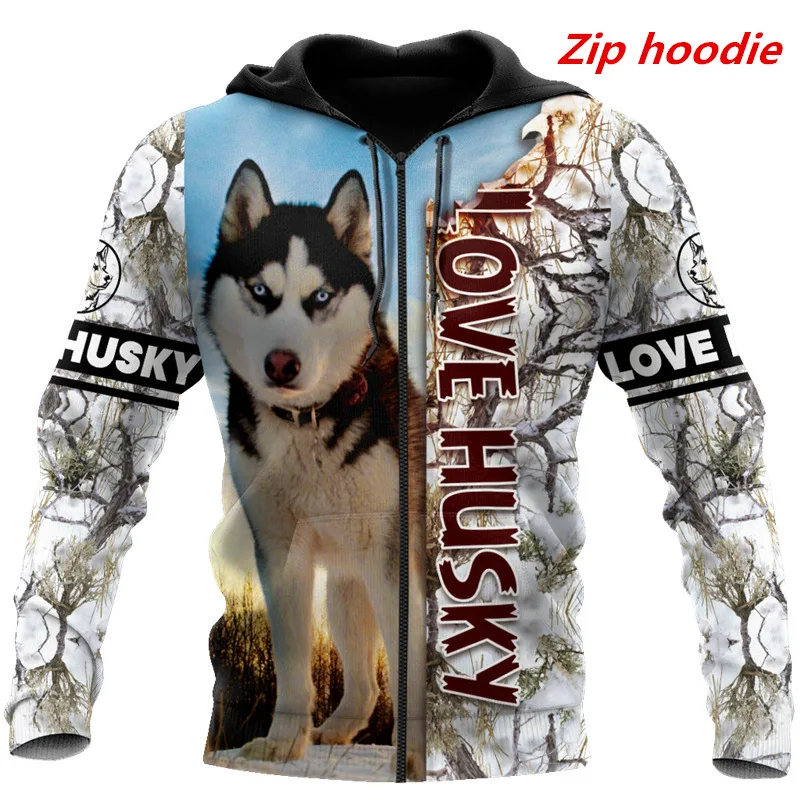 Толстовка мужская с капюшоном и 3D-принтом на молнии | Женская одежда