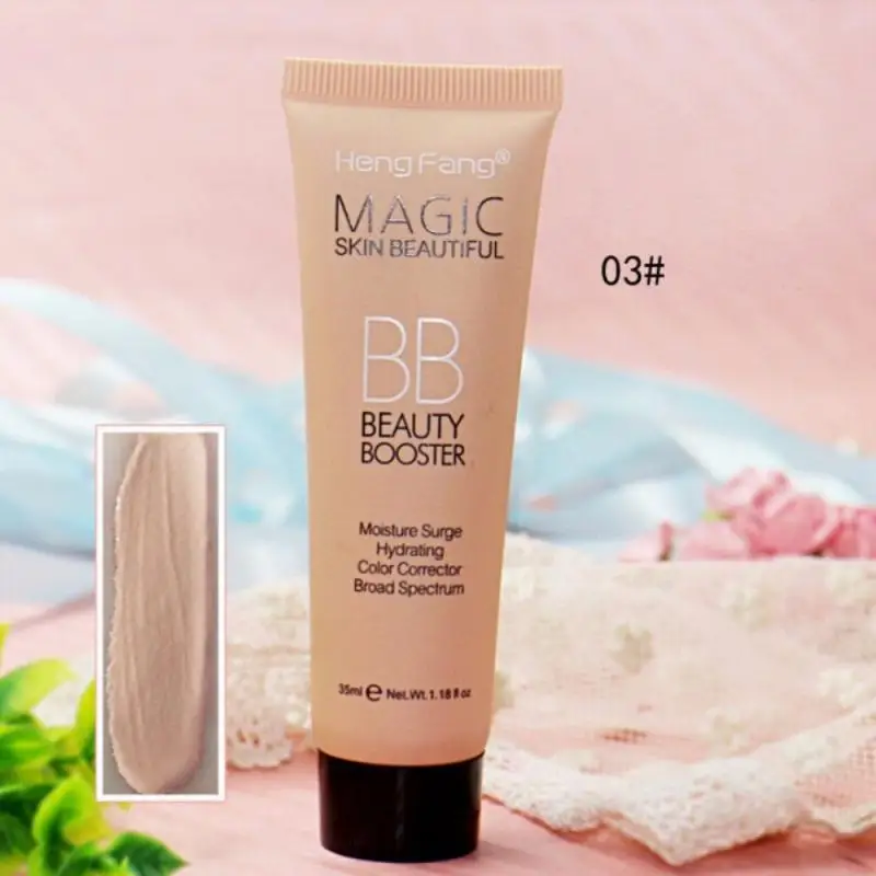 Natural Whitening Brighten Base Foundation BB CC Cream Oil Control Waterproof Moisturizing Clean Acne Freckle Concealer TSLM1 |