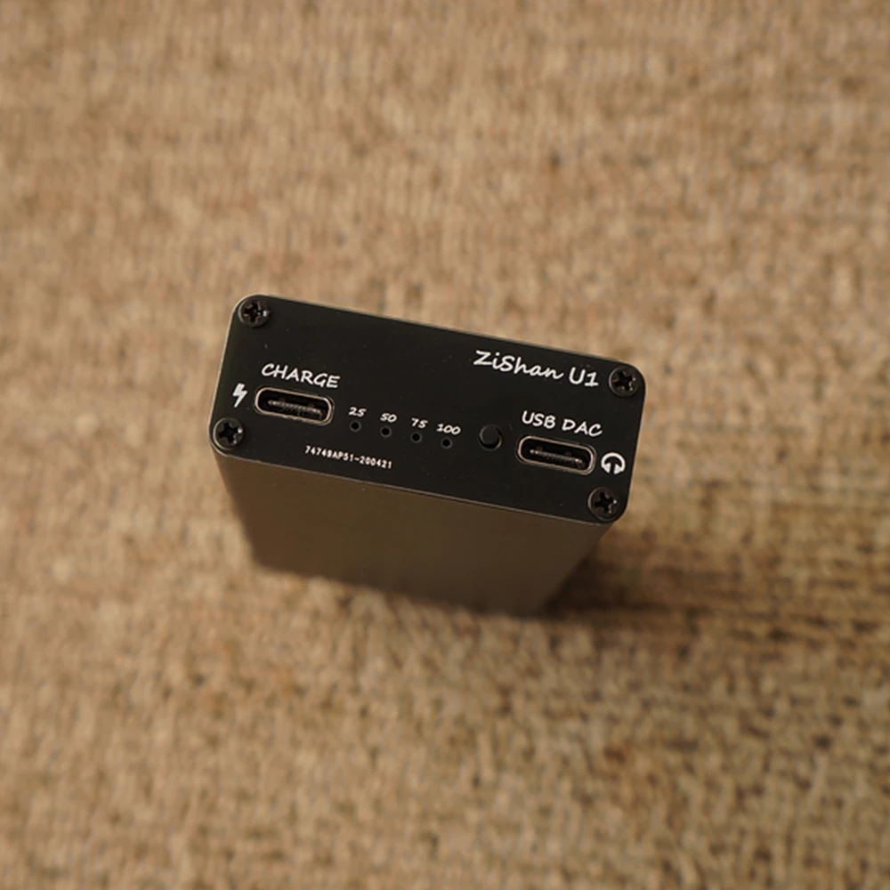 Новый Nicehck Zishan U1 HIFI портативный Type-C USB ЦАП AMP ES9038Q Чип декодер amarero XMOS + 4200 мАч