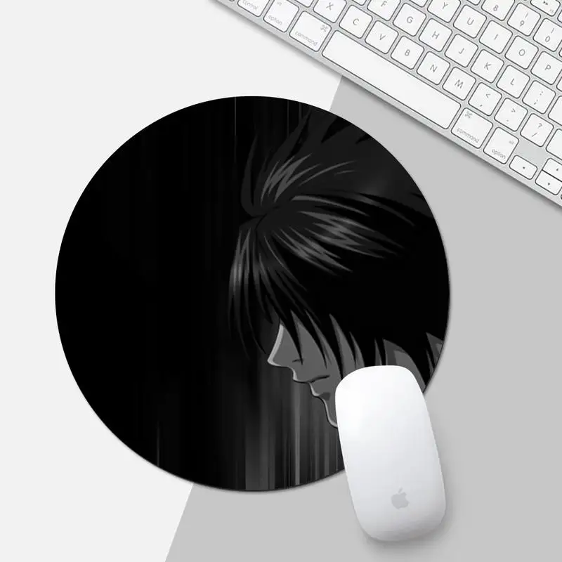 

anime death note Rubber Mouse Durable Desktop Mousepad Mouse pad Desk Protect Game Office Mat Non-slip Laptop Cushion mousepad