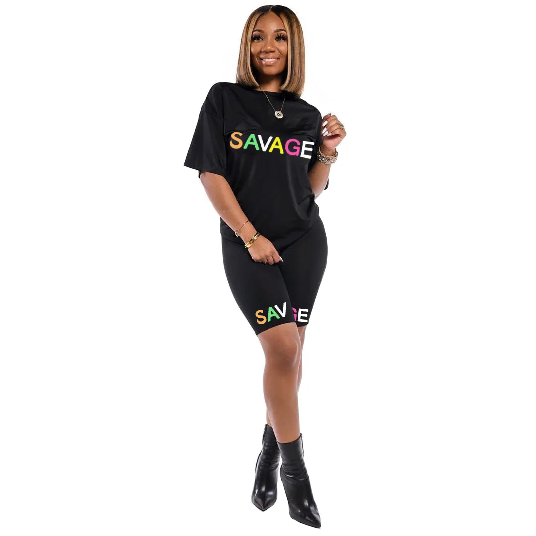 

Casual Two Piece Set Tracksuit Women Outfits Summer 2 Piece Sets Shirt Top + Pants Clothes For Women Jogging Femme Sportwear