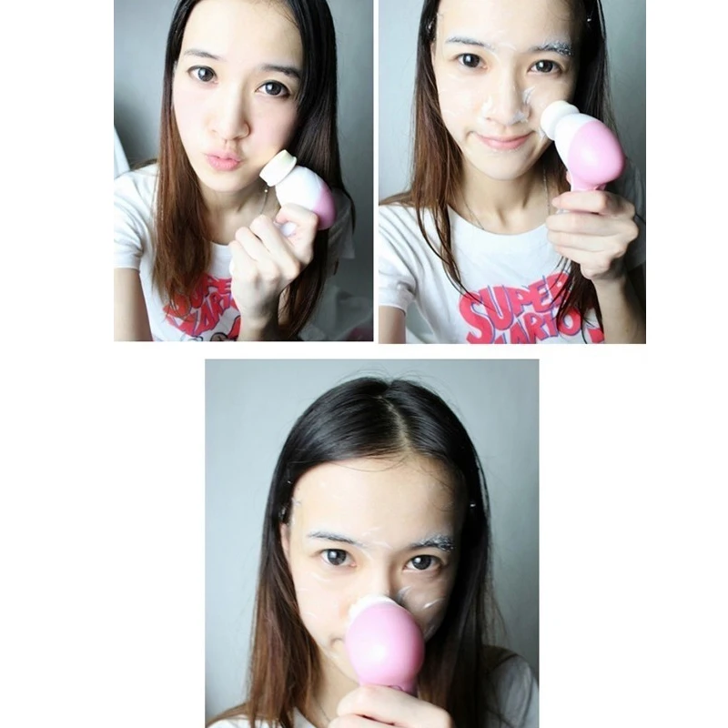 5 в 1 электрическая щетка для чистки лица массаж тела Мини поры кожи очиститель