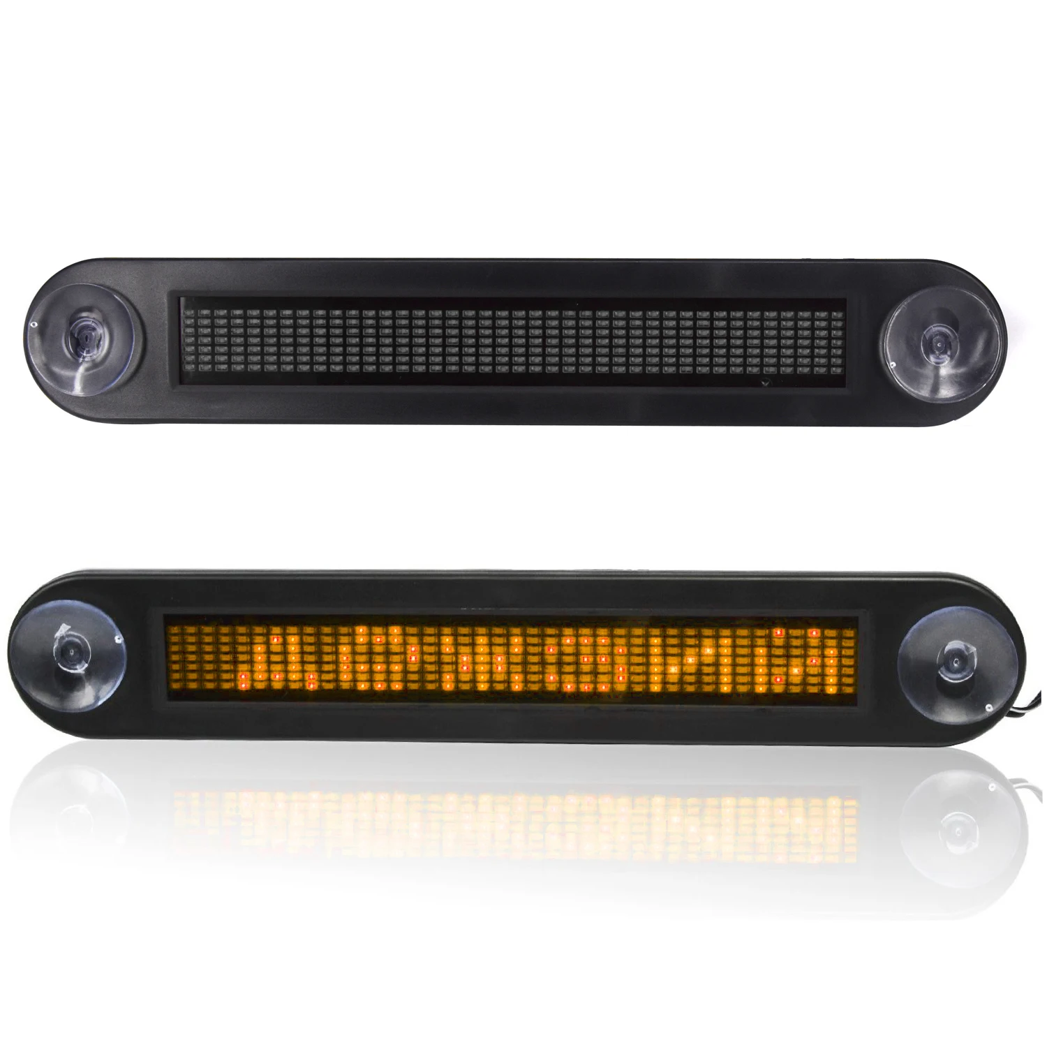 

SMD LED scrolling on-board bar screen ultra-thin LED car chuck installation LED super Po go character screen five-color optional