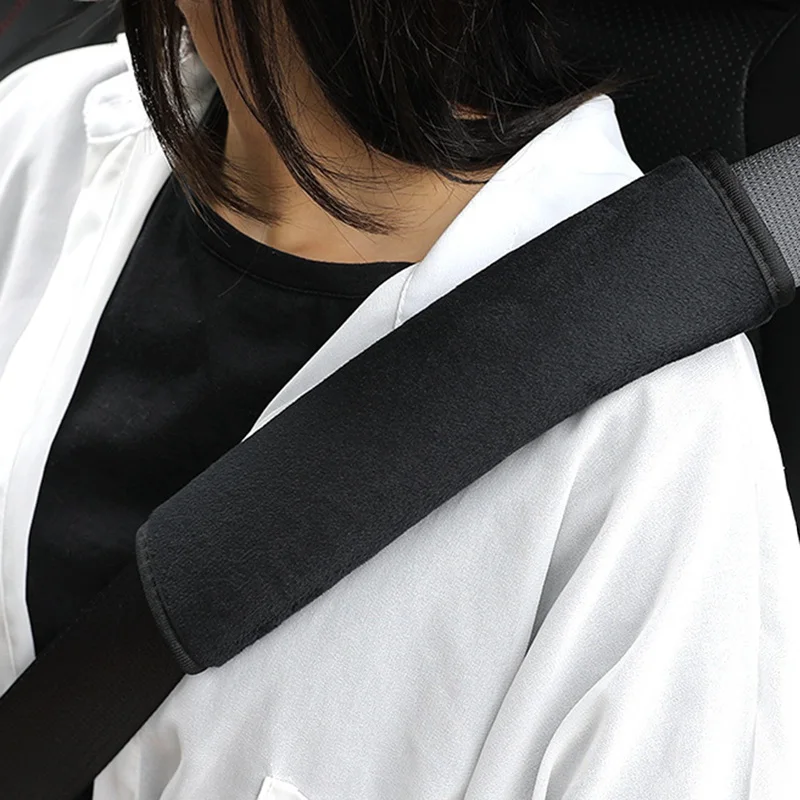 2 шт. Автомобиль Ван мягкие плечевые ремни с длинным рукавом плюшевые