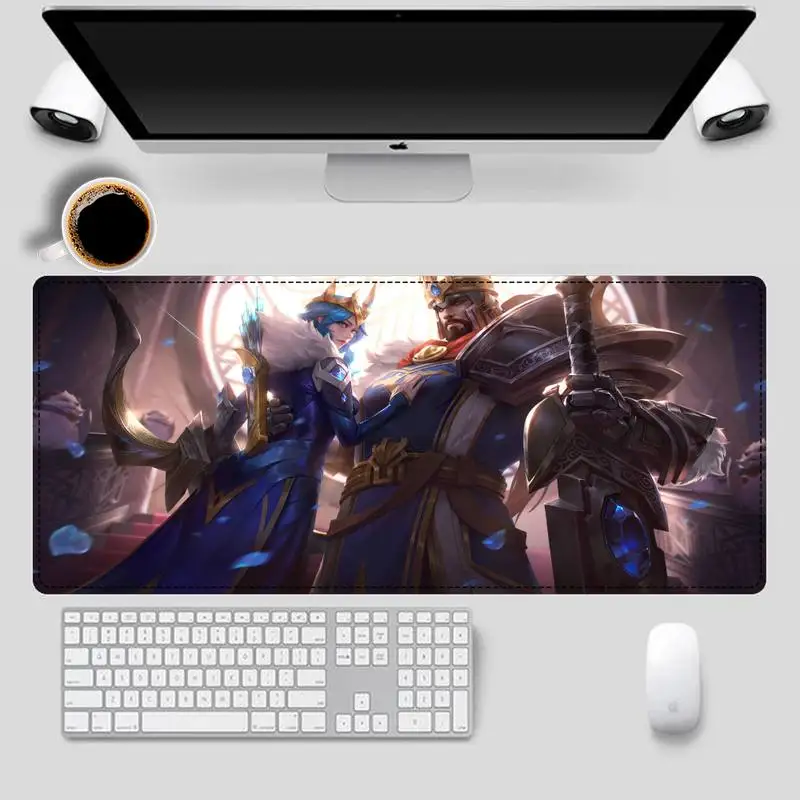 Popolar League of Legends коврик для мыши Tryndamere игровая клавиатура Настольный игровые
